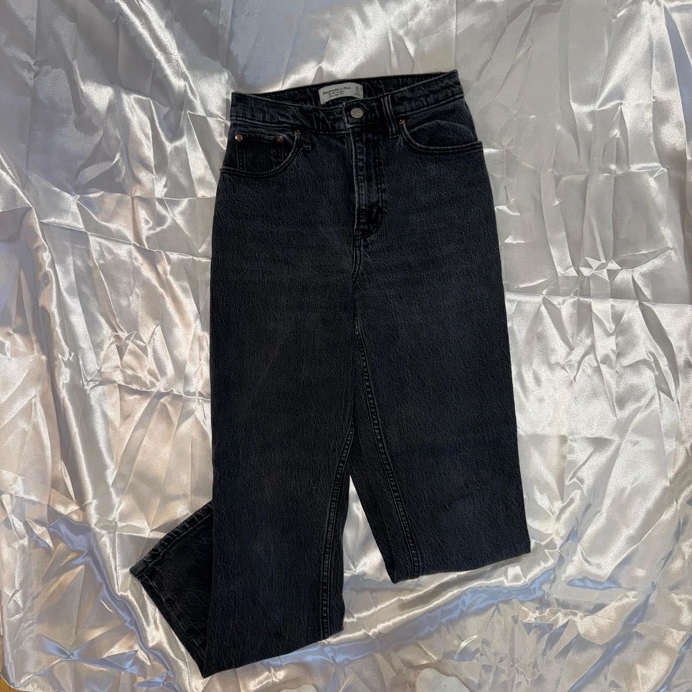 Stylish Black Denim Jeans Abercrombie and fitch